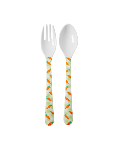 Couverts Kids Melamine Carrots