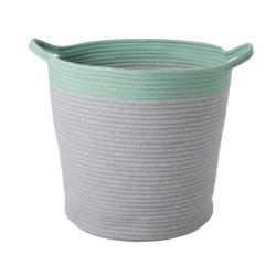 PANIERS RONDS GREY/GREEN LOT DE 2