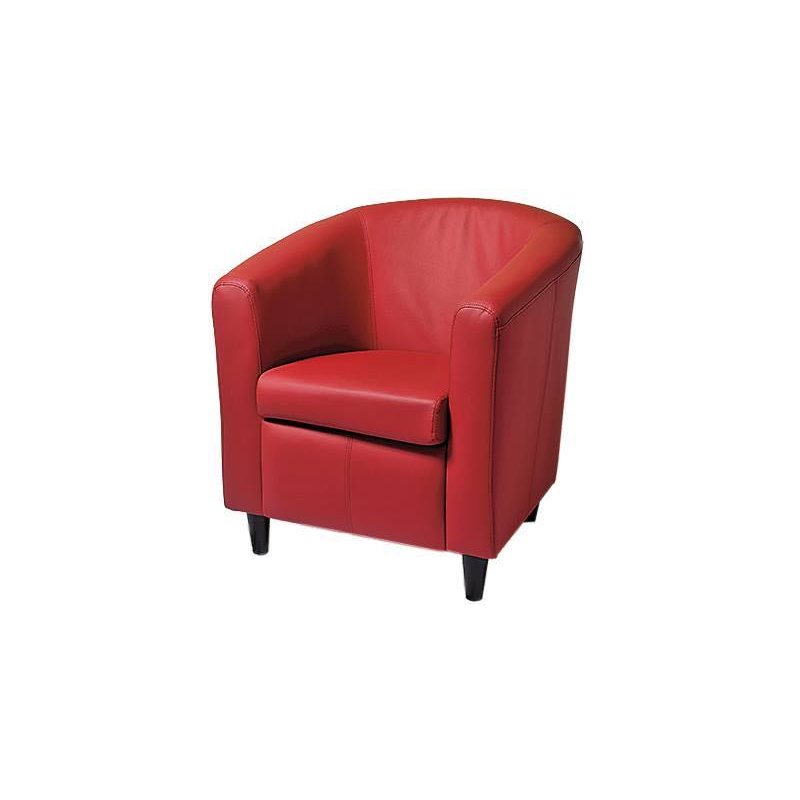 Fauteuil CLUB Gaultier PU RED