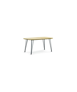 TABLE JENNIFER 160X90CM CLAIR