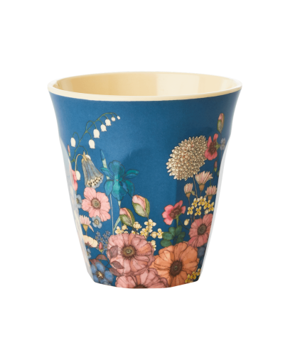 GOBELET MELAMINE MEDIUM FLOWER COLLAGE