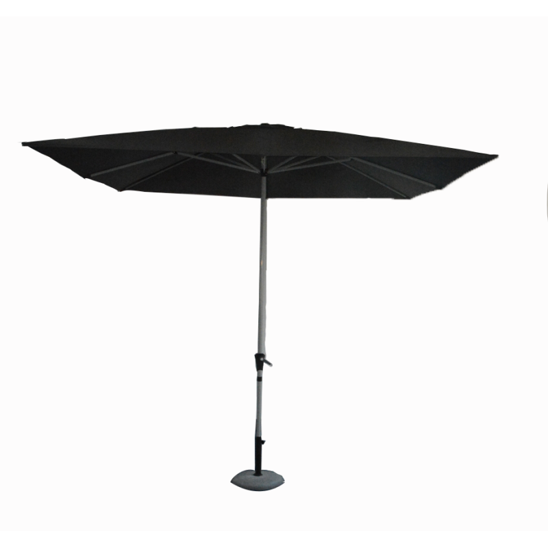 PARASOL CARRE 3M JASPER CHARCOAL