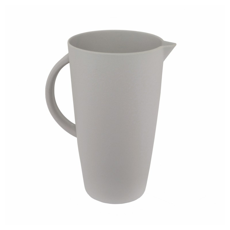 PICHET EN FIBRE DE BAMBOU GRIS CIMENT 1.5L