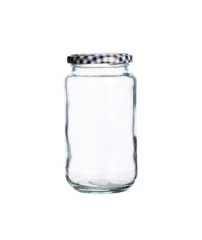 KILNER BOCAL ROND AVEC COUVERCLE A VISSER 580ML 