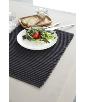 SET DE TABLE RIDE 35X45CM NOIR 