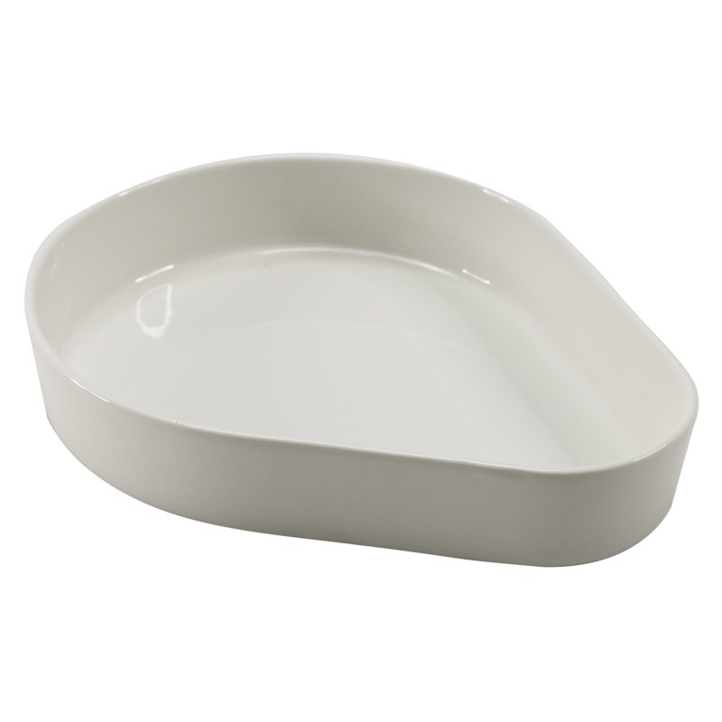 ASSIETTE CREUSE EN PORCELAINE 30X24X4.5CM 