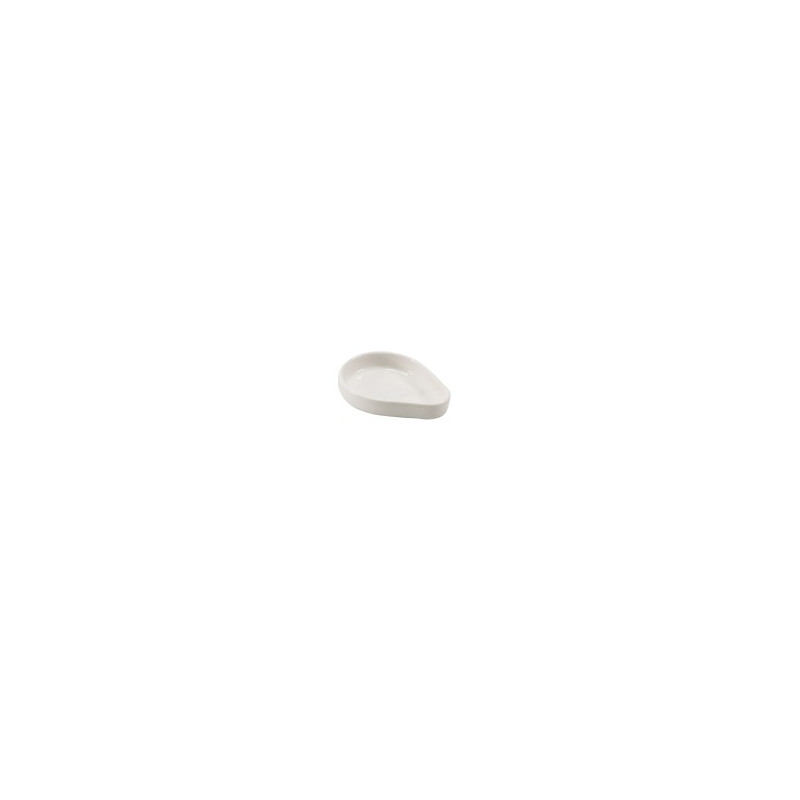 ASSIETTE EN PORCELAINE 7.5X6X1.5CM 