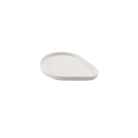 ASSIETTE EN PORCELAINE 15X12X1.5CM
