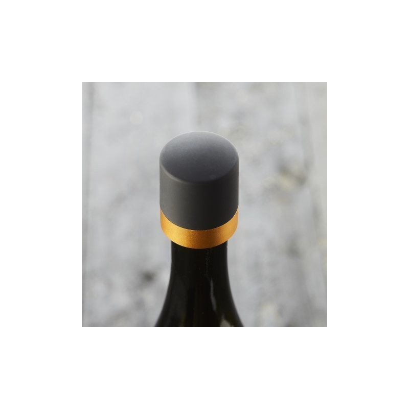 BOUCHON À CHAMPAGNE EN MATIÈRE SYNTHÉTIQUE OR Ø 4CM H 4.5CM