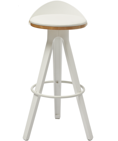 TABOURET DE BAR CADMAN BLANC