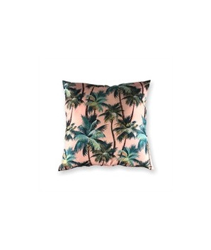 TAIE COUSSIN MOJO LA PALM PINK 60X60