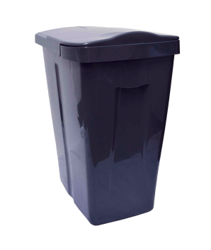 POUBELLE SLIDE 35L CHARBON ICON