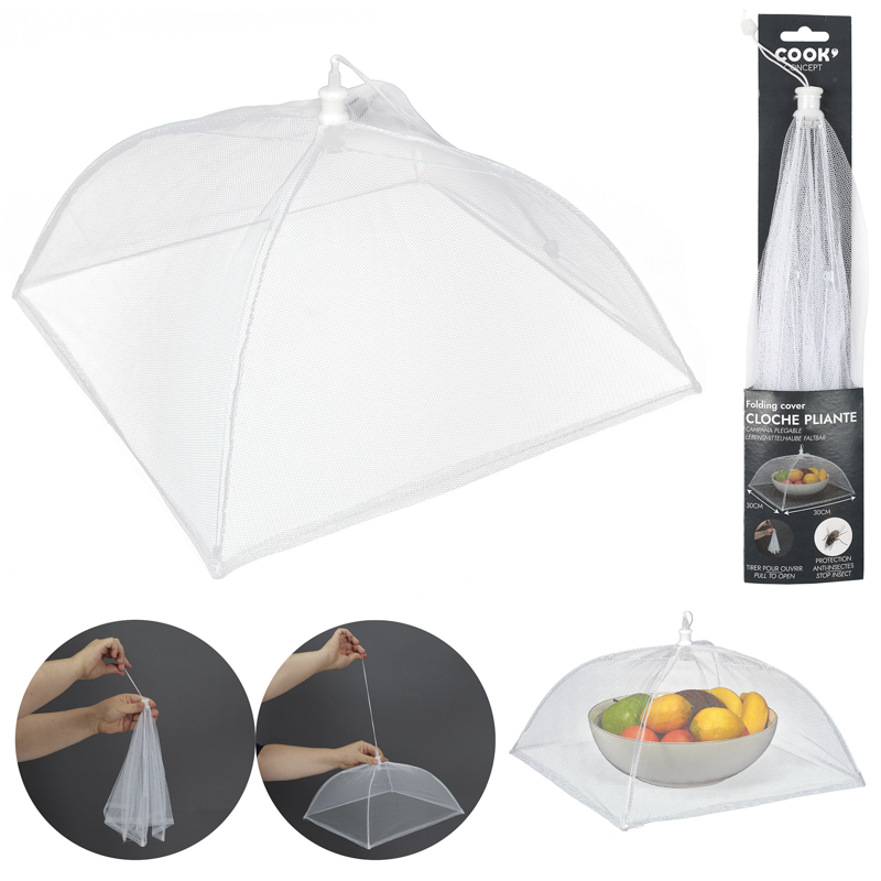 CLOCHE ALIMENTAIRE PLIANTE 30CM