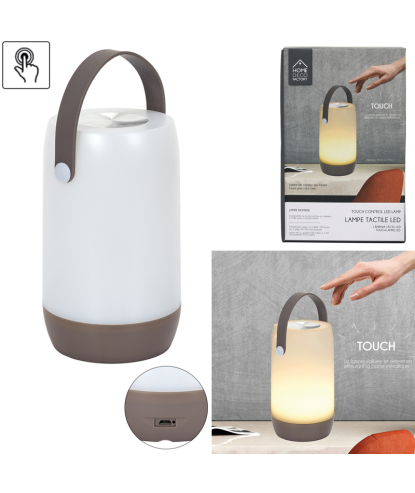 LAMPE TACTILE NOMADE TAUPE 