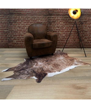 TAPIS IMITATION PEAU DE VACHE 120X158CM