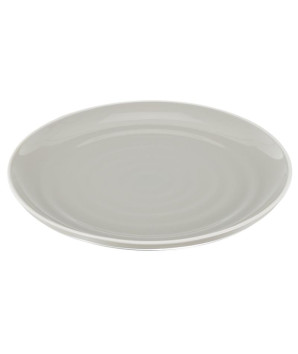 ASSIETTE BICOLORE GRISE 20CM