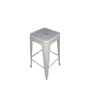 TABOURET DE BAR LEWIS BLANC GM