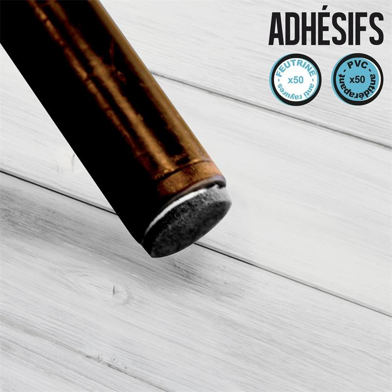 PATIN ANTIDERAPANT ROND POUR MEUBLE X50 M48