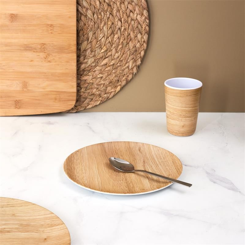 ASSIETTE MOTIF BAMBOU D20CM M24