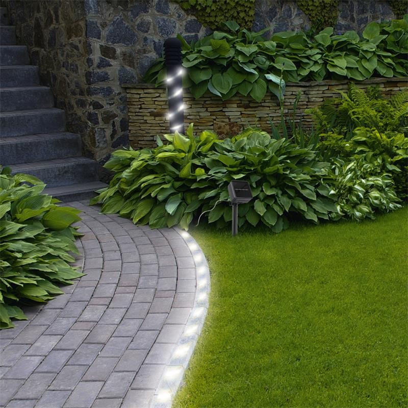 GUIRLANDE LUMINEUSE SOLAIRE LED BLANCHE 3M M8