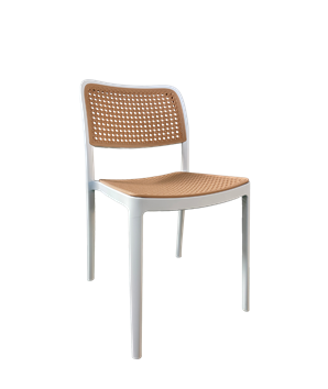 CHAISE AURORA blanc