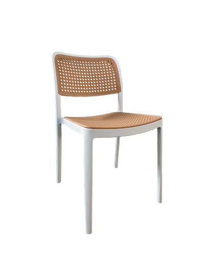 CHAISE AURORA blanc