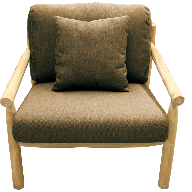 FAUTEUIL TECK ARIANA TAUPE