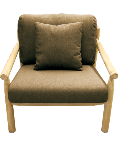 FAUTEUIL TECK ARIANA TAUPE