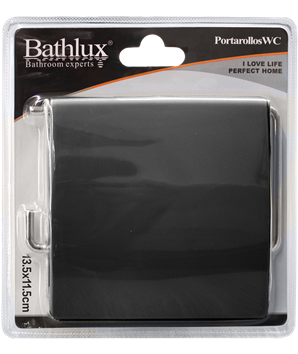 PORTE PAPIER TOILETTE noir