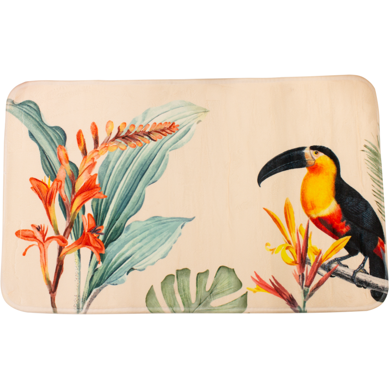 TAPIS DE BAIN TOUCAN 45*75