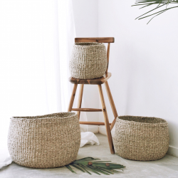 PANIER ROND 28CM GREENERY