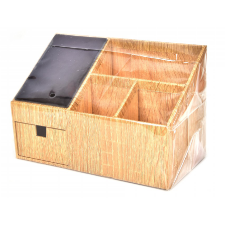BOITE DE RANGEMENT 5 COMPARTIMENTS WOODY