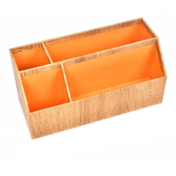 BOITE DE RANGEMENT 4 COMPARTIMENTS WOODY