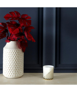 BOUGIE PARFUMEE MOTIF DORE BIJOU SURPRISE H8CM