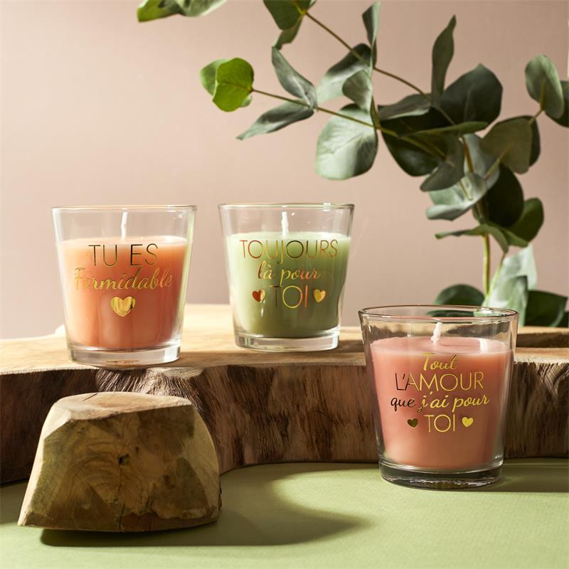 BOUGIE PARFUMEE POUR ELLE H7.5CM