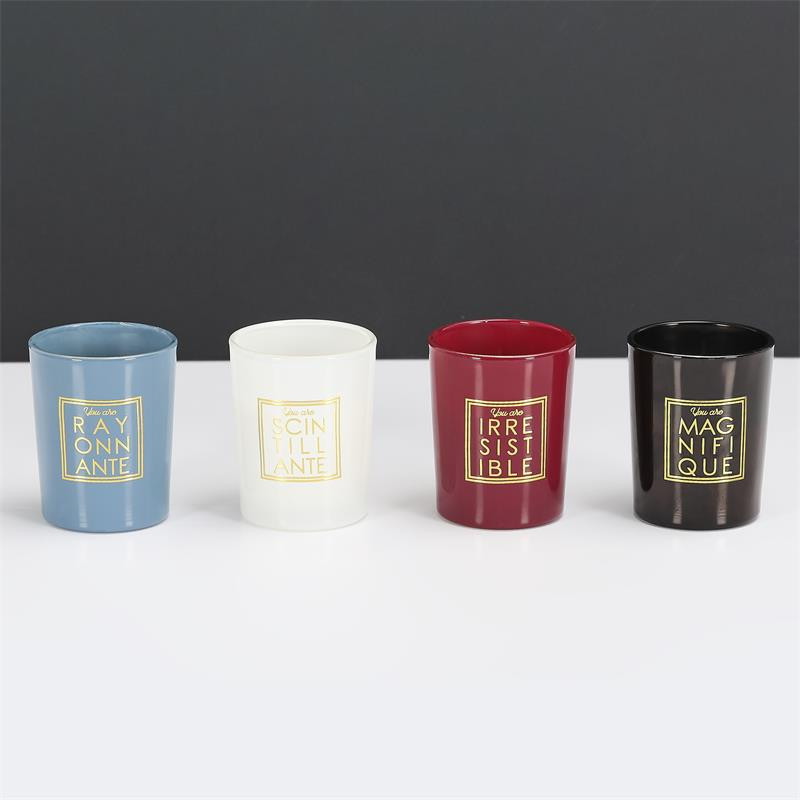 BOUGIE PARFUMEE X4 COFFRET YOU ARE H5.8CM