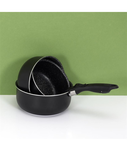 CASSEROLE EFFET PIERRE X3 POIGNEE UNIVERSELLE