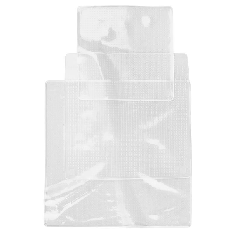 COUVERCLE EN SILICONE EXTENSIBLE CARRE X3