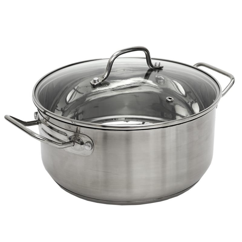 FAITOUT AVEC COUVERCLE EN VERRE 28CM