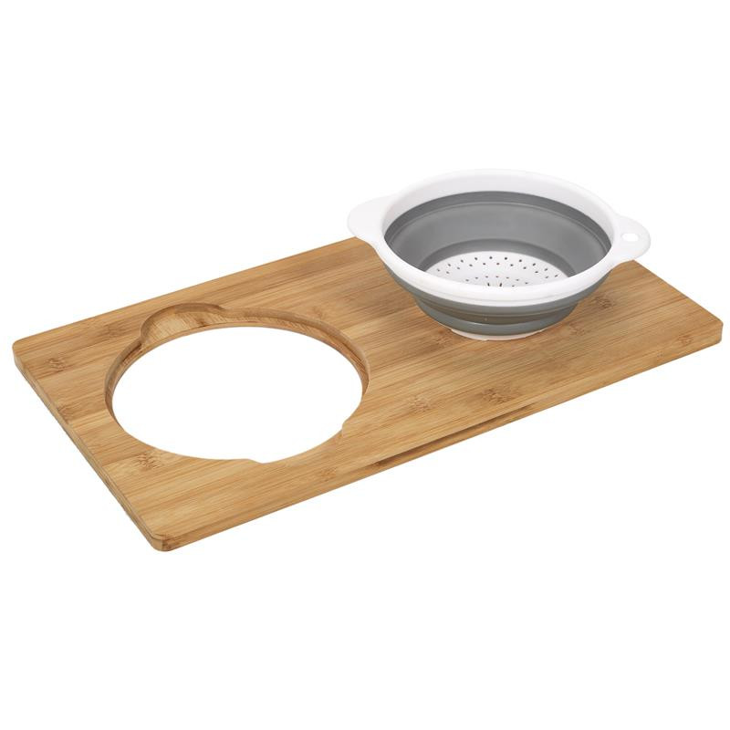 PLANCHE A DECOUPER BAMBOU PASSOIRE INTEGREE