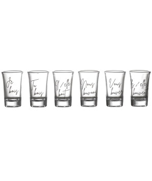 VERRE A SHOT X6