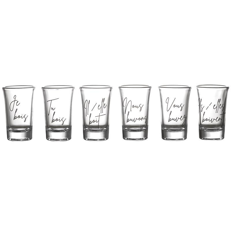 VERRE A SHOT X6