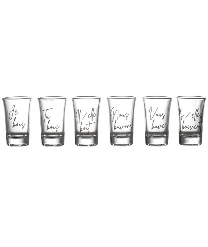 VERRE A SHOT X6