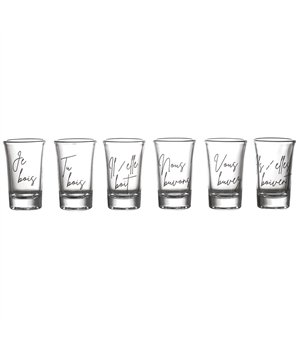 VERRE A SHOT X6