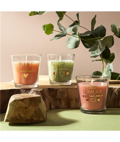 BOUGIE PARFUMEE POUR ELLE H7.5CM