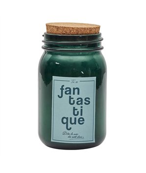 BOUGIE PARFUMEE MASON JAR TU ES