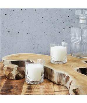 PACK 2 VELAS VIDRIO THE GIFT
