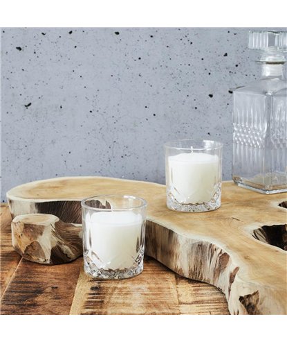 PACK 2 VELAS VIDRIO THE GIFT