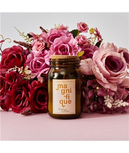 BOUGIE PARFUMEE MASON JAR TU ES