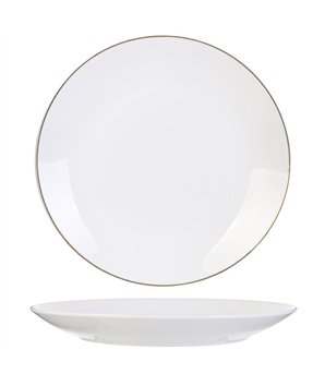 ASSIETTE LISERE DORE 26CM